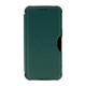 Funda Flip Cover Samsung Galaxy A13 4G Verde Oscuro Razor Carbon Con Protector De Cámara