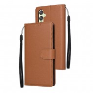 Samsung Galaxy A24 4G Brown Flip Cover Case