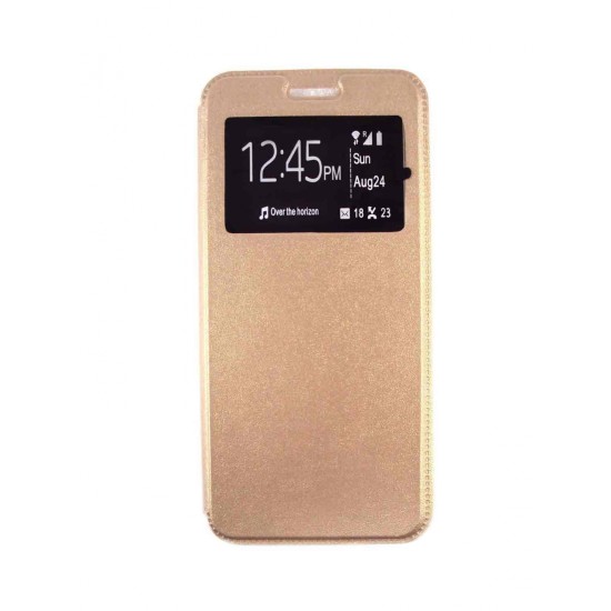 Candy Window Flip Cover Samsung Galaxy A20/A30 Gold Case