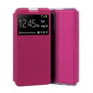 Samsung Galaxy A23 4G/5G Pink Flip Cover Case With Candy Window