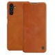 Funda Flip Cover Nillkin Quin Leather Samsung Galaxy A13 5G Castaño