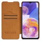 Funda Flip Cover Nillkin Quin Leather Samsung Galaxy A13 5G Castaño