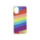 Funda De Silicona Samsung Galaxy A02S Aquarela Rainbow Horizontal