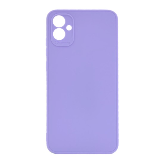 Samsung Galaxy A04e Lilac Silicone Gel Case With 3D Camera Protector