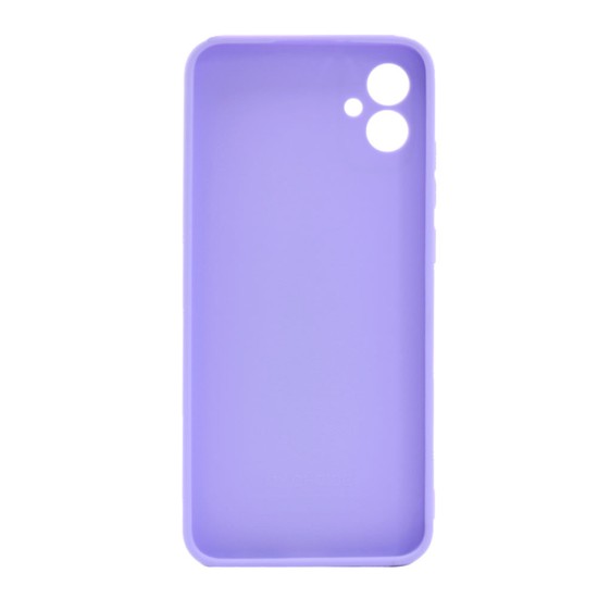 Samsung Galaxy A04e Lilac Silicone Gel Case With 3D Camera Protector