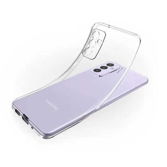 Capa Silicone Samsung Galaxy M13 4g/M135/M23/M236 Transparente Com Protetor De Câmera