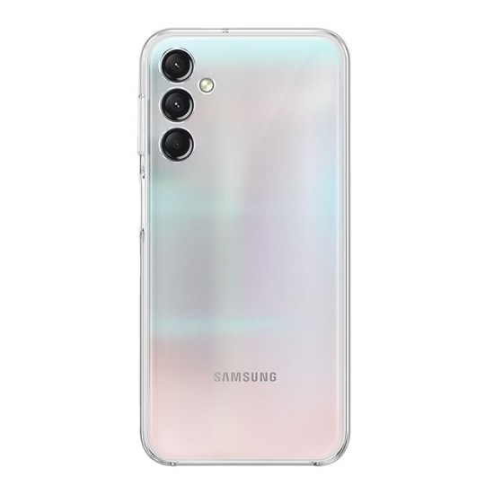 Samsung Galaxy A24 Transparent With Camera Protector Silicone Case