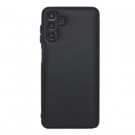 Capa Silicone Samsung Galaxy A13 5g/A04s Preto Leather Com Protetor De Câmera