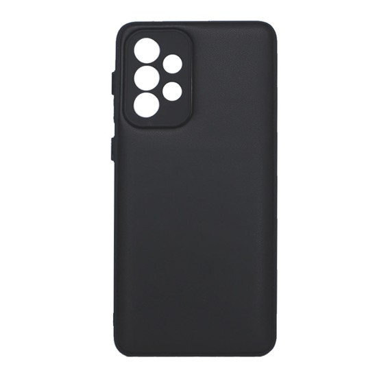 Capa Silicone Samsung Galaxy A33 5g Preto Leather