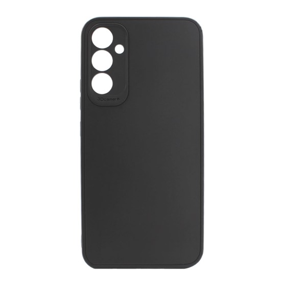 Funda De Silicona Samsung Galaxy A34 5G Negra Con Protector De Cámara 3D