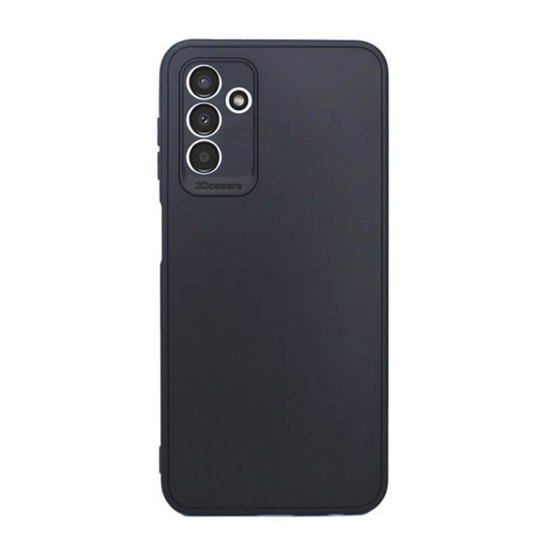 Capa Silicone Gel Samsung Galaxy A13 5g Preto Com Protetor De Câmera 3d