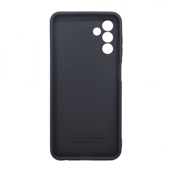 Funda De Gel De Silicona Samsung Galaxy A13 5G Negro Con Protector De Cámara 3D