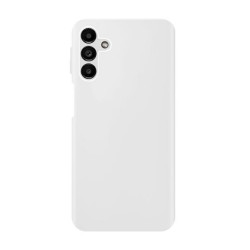 Samsung Galaxy A15 White Silicone Case With Camera Protector