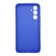 Funda De Silicona Samsung Galaxy A54 Azul Con Protector De Cámara 3D