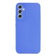 Samsung Galaxy A14 4G/5G Blue Silicone Case With 3D Camera Protector