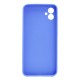 Samsung Galaxy A04e Blue Silicone Gel Case With 3D Camera Protector