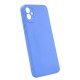 Funda De Gel De Silicona Samsung Galaxy A04e Azul Con Protector De Cámara 3D