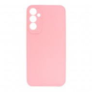 Samsung Galaxy A34 5G Pink Silicone Case With 3D Camera Protector