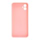 Samsung Galaxy A04e Pink Silicone Gel Case With 3D Camera Protector