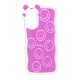 Samsung Galaxy A54 Pink Emoji Silicone Case