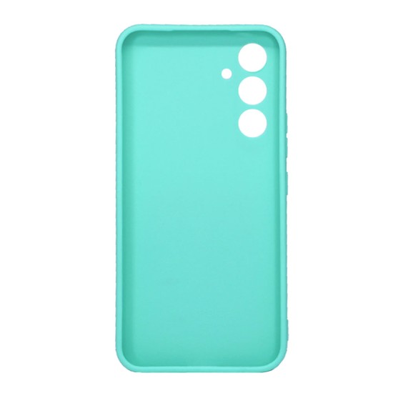 Funda De Silicona Samsung Galaxy A54 Verde Turquesa Con Protector De Cámara 3D