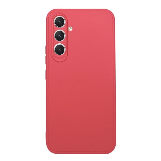 Samsung Galaxy A05s Red With 3D Camera Protector Silicone Case