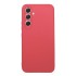 Capa Silicone Samsung Galaxy A54 Vermelho Com Protetor De Câmera 3d