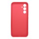 Funda De Silicona Samsung Galaxy A05s Rojo Con Protector De Cámara 3D