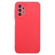 Capa Silicone Gel Samsung Galaxy A53 5g Vermelho Com Protetor De Câmera 3d