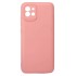 Funda De Gel De Silicona Samsung Galaxy A03 Rosa Claro Con Protector De Cámara