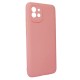 Funda De Gel De Silicona Samsung Galaxy A03 Rosa Claro Con Protector De Cámara