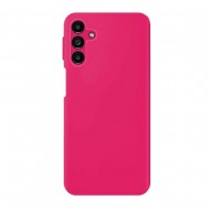 Samsung Galaxy A14 4G/5G Pink Silicone Case With Camera Protector