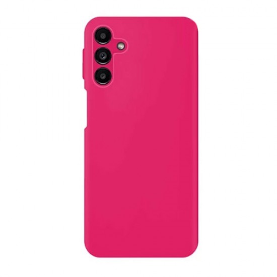 Capa Silicone Samsung Galaxy A14 4g/5g Rosa Choque Com Protetor De Câmera