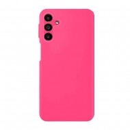 Samsung Galaxy A15 Shock Pink Silicone Case With Camera Protector