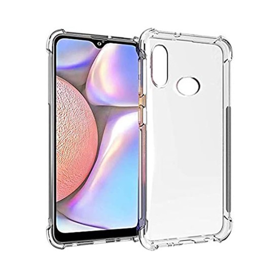 Samsung Galaxy A10s Transparent Anti-Shock Hard Silicone Case