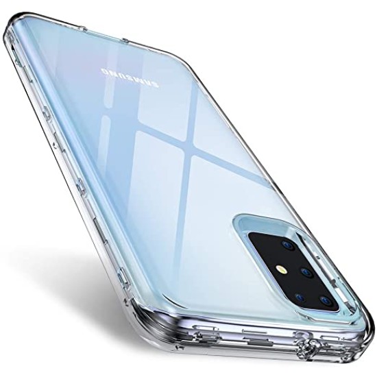 Funda de silicona dura protectora contra golpes Samsung Galaxy S11/S20 Plus Transparente