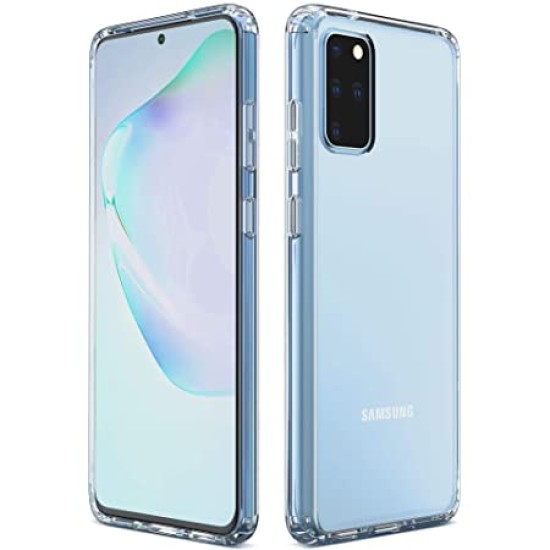 Funda de silicona dura protectora contra golpes Samsung Galaxy S11/S20 Plus Transparente