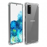 Samsung Galaxy S20 Fe 5G/S20 Lite Transparent Hard Anti-shock Silicone Case