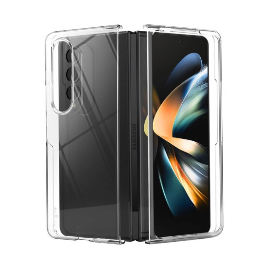 Capa Silicone Dura Anti-Choque Samsung Galaxy Z Fold4 Transparente