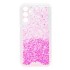 Capa Silicone Dura Anti-Choque Samsung Galaxy A34 5g Branco Rosa Brilhante Com Protetor De Câmera