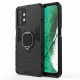 Samsung Galaxy A23 4G/5G Black Anti-shock Armor Carbon Ring Armor Silicone Case