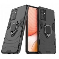 Funda De Silicona Antigolpes Armor Carbon Samsung Galaxy A32 4G/A325 Negro Ring Armor