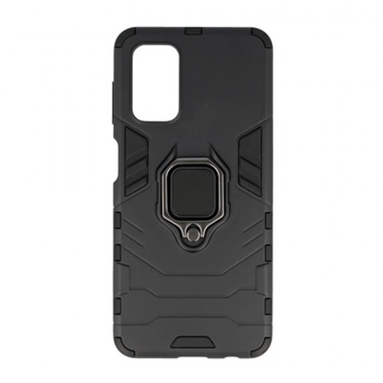 Capa Silicone Anti-Choque Armor Carbon Samsung Galaxy A13 4g Preto Ring Armor