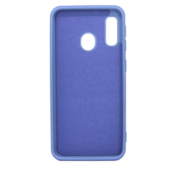 Samsung Galaxy A20E/A202 Dark Blue With Finger Ring Silicone Case