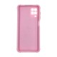 Samsung Galaxy A12 5G Pink With Camera Protector Holographic Silicone Gel Bumper Case