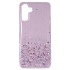 Samsung Galaxy A13 5G Pink Bling Glitter Silicone Case