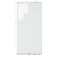 Funda De Silicona Dura Samsung Galaxy S22 Ultra Transparente Premium