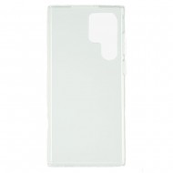 Funda De Silicona Dura Samsung Galaxy S22 Ultra Transparente Premium