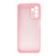 Samsung Galaxy A24 4G Pink Kitty Hard Silicone Case With Camera Protector