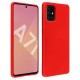 Funda De Gel De Silicona Samsung Galaxy A71 Rojo Robusta